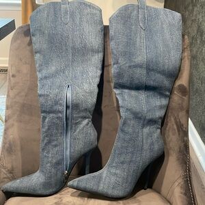 Get down with a little denim